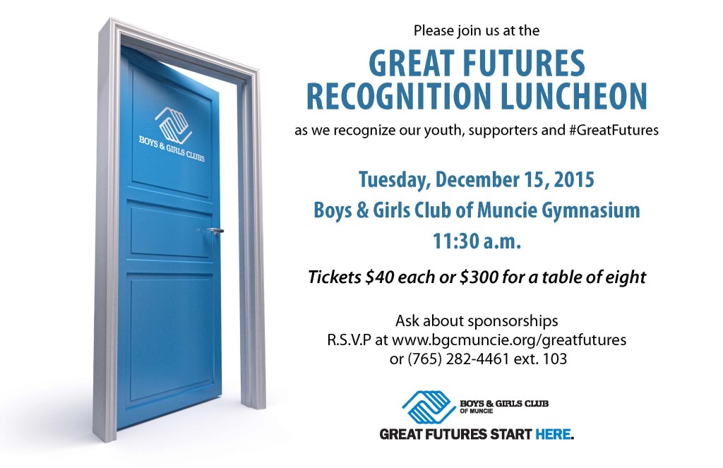 Great Futures Recognition Luncheon, December 15, 2015