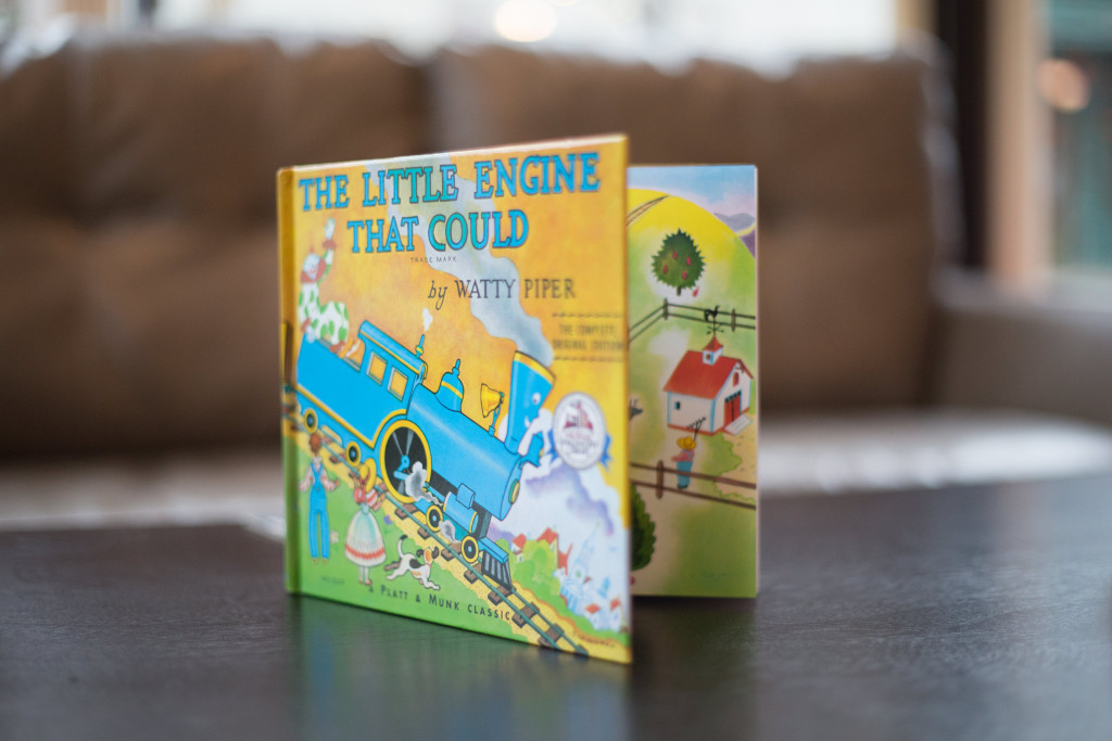 All children in the Imagination Library program receive "The Little Engine That Could" as their first book. Photo provided.