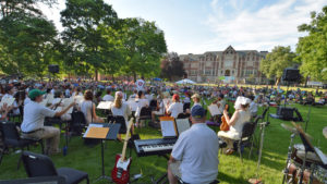 A scene from "Festival on the Green" during last year's event. Photo by: Mike Rhodes