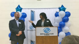 (L-R) Boys & Girls Club CEO Jeff Newman and Buley Executive Director Qiana Clemens. Photo provided.