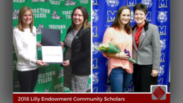Madison Smalstig of Yorktown High School and Kelby Stallings of Muncie Central High School have been selected as the recipients of the 2018 Lilly Endowment Community Scholarship by The Community Foundation of Muncie and Delaware County.