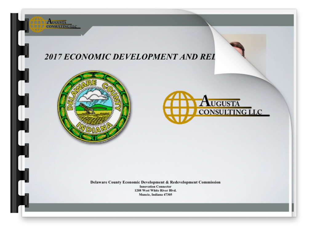 Click on the image to open the entire economic development report. 