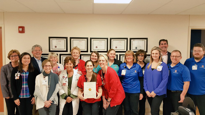IU Health Ball Memorial Hospital is the first organization in the state to earn the Joint Commission’s Gold Seal of Approval® for Advanced Certification for Total Hip and Total Knee Replacement. Photo provided.