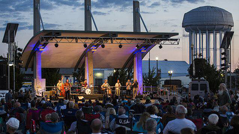 Muncie Three Trails Music Series at Canan Commons. Photo provided.