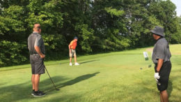 Golfers tee up at the 2nd Annual Roy C. Buley Memorial Golf Outing. Photo provided.
