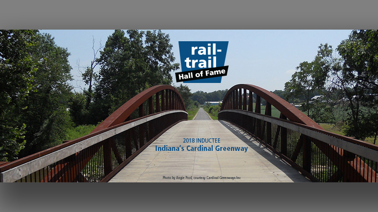 Rails-to-Trails Conservancy Celebrates Community, Economic Impact of Indiana’s Longest Rail-Trail. Photo by: Angie Pool
