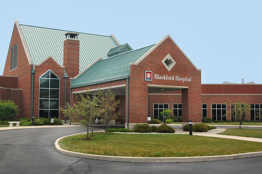 IU Health Blackford Hospital. Photo provided.