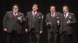 Barbershop Quartet 'Playlist' to provide free concert on Saturday evening. Photo provided