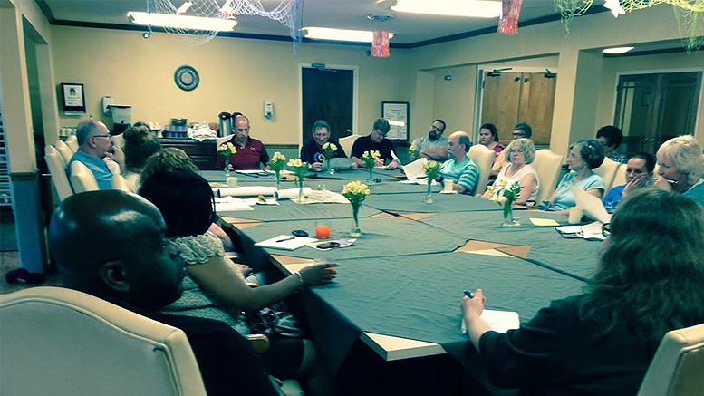 An early meeting of the Ludingwood Neighborhood Association. Photo provided