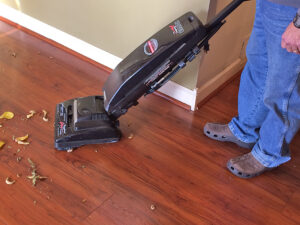 An old-type “Roomba,” steered by what’s called a “handle.” Photo by: Nancy Carlson