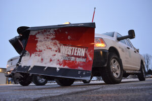 I&M plow truck heading south to assist. Photo provided