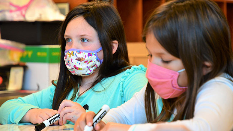 MCS students have worn masks since the start of the 2021-22 school year.