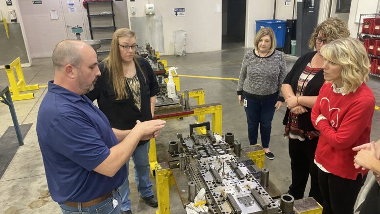 This past summer, a group of teachers took part in an Educator Field Trip to Mursix Corporation. Photo by Kyra Zylstra.