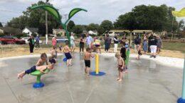 City splash parks get high marks by neighborhood youth. Photo courtesy City of Muncie.