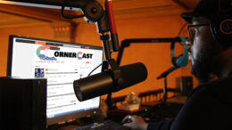 Cornercast host Jonathon Bennett.