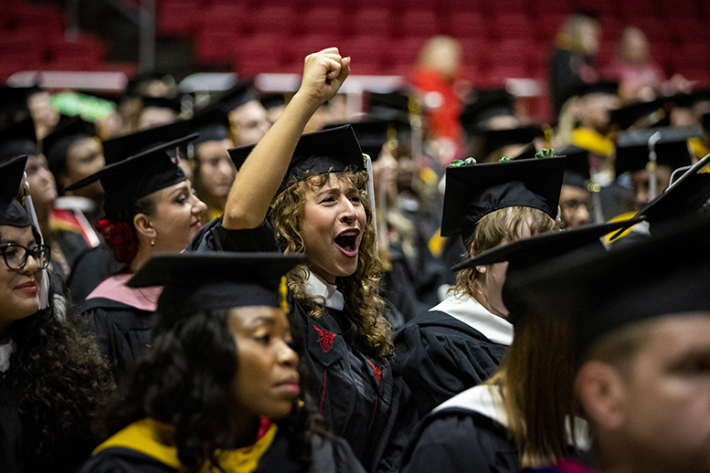 ball state university cap and gown