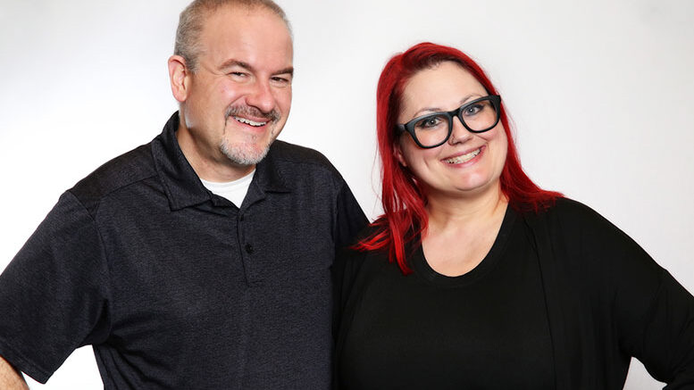 Farmhouse Creative owners, Matt Howell and Angie Rogers-Howell. Photo by Matt Howell.