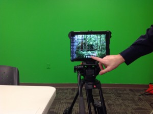 Learn video editing and using a green screen