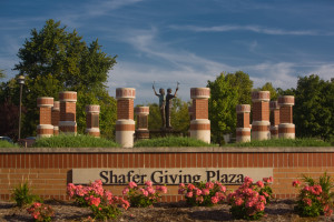 Shafer Giving Plaza. Photo provided.