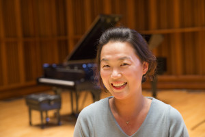 Among the 29 pianists competing at the Ball State auditions will be alumna Soojin Kim, a native of South Korea. Photo provided.