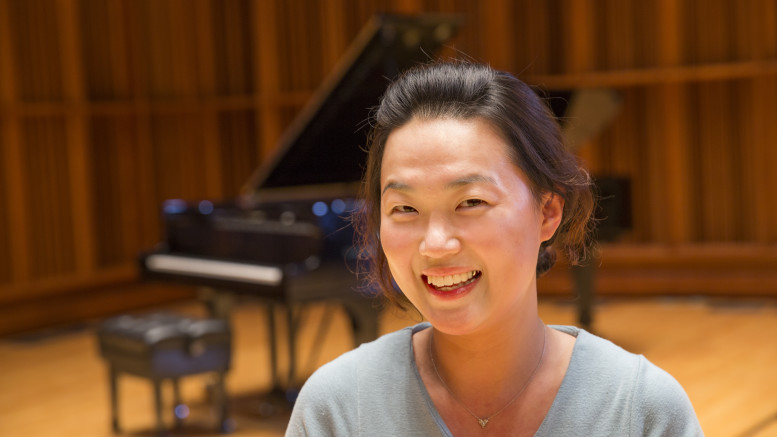 Among the 29 pianists competing at the Ball State auditions will be alumna Soojin Kim, a native of South Korea. Photo provided.
