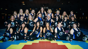 Team photo of the Cornfed Derby Dames by: Matt Ruddick