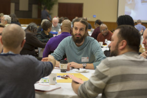 Conference participants of Muncie’s Neighborhood IDEA Conference at Ball State University. Photo Provided