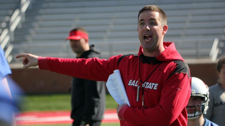 Joey Lynch, Ball State University Offensive Football Coordinator. Photo provided.
