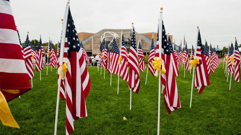 Flags of Honor. Photo provided.