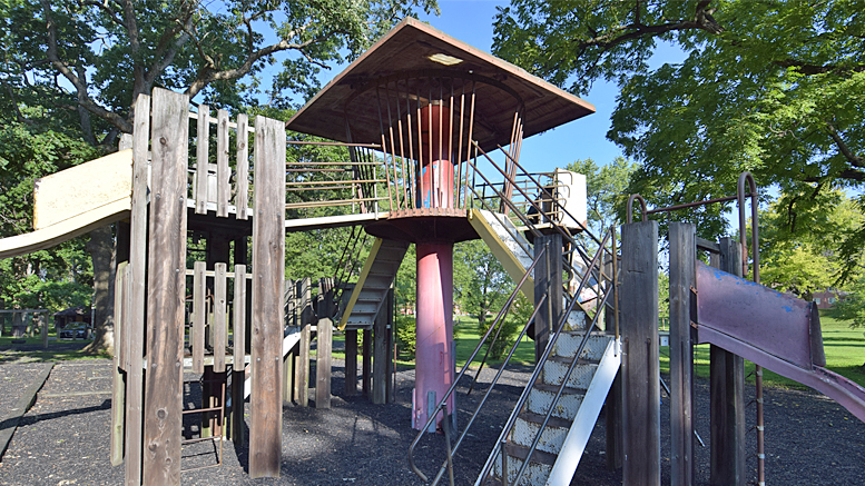 Playground equipment to be replaced at Westside Park.