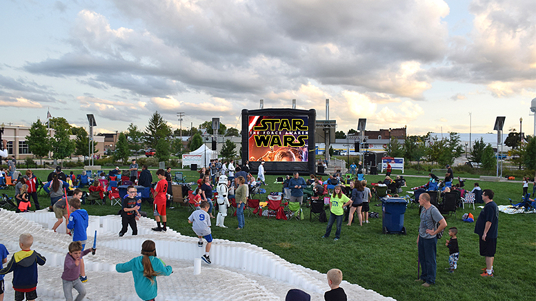 Moonlight Movies final installment: Star Wars—The Force Awakens. Photo by: Mike Rhodes