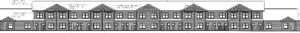 Elevation illustration: Fourteen91 Lofts. Provided by: Commonwealth Development Corp. of America