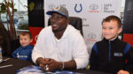 Robert Mathis at Toyota of Muncie's Event on Tuesday.