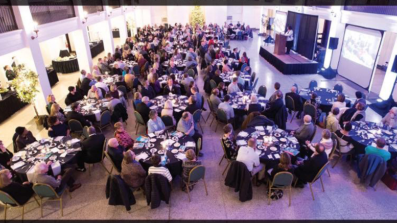 250 people recently attended the YMCA's annual campaign launch. Photo provided.