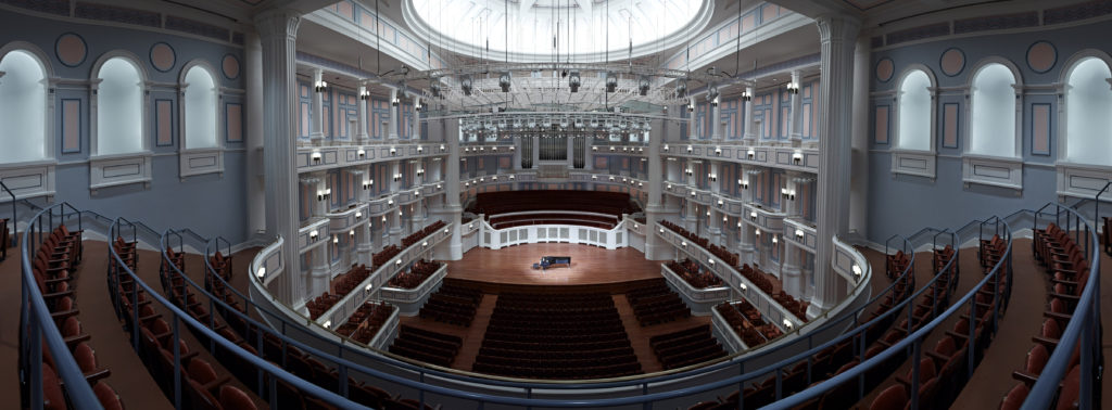 The Palladium, which opened in 2011, is a 1,600-seat concert  hall and one of three venues at Carmel’s Center for the Performing Arts. Photo courtesy of the Palladium