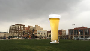 The Operable Beer Glass at Canan Commons.