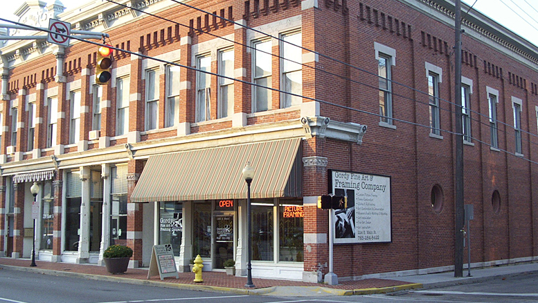 Gordy Fine Art & Framing Company. Located at 224 East Main Street in Muncie.