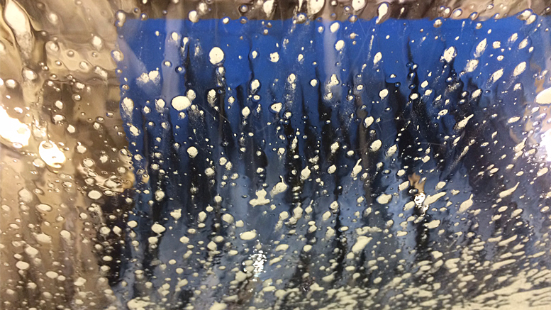 A carwash is awash with excitement. Photo by: Nancy Carlson