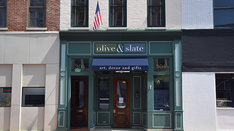 Olive & Slate storefront at 304 S. Walnut Street. Opening April 14th. Photo by: Mike Rhodes