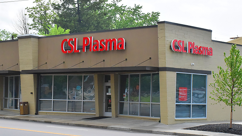 Home of CSL Plasma at 1321 S. Madison. Photo by: Mike Rhodes