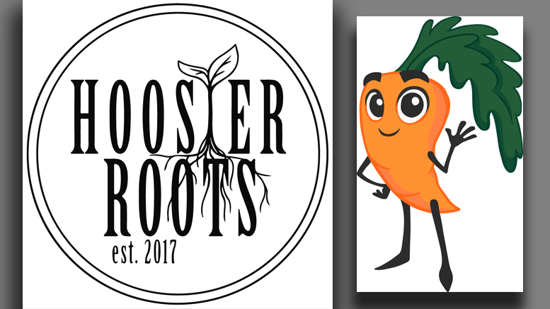 Muncie Food Hub Partnership (MFHP) is rebranding to Hoosier Roots. Artwork provided.
