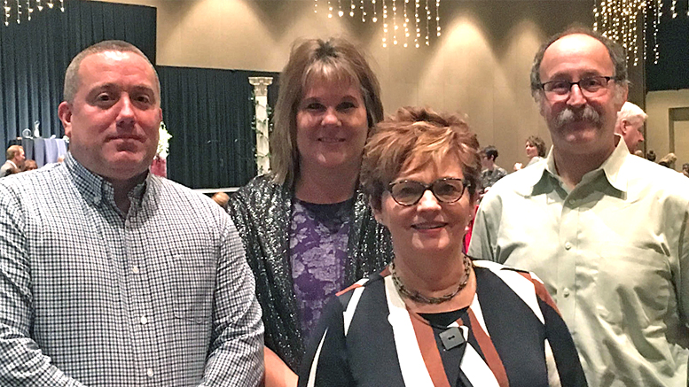 The East Central ISBDC staff is comprised of Scott Underwood, Judy Porter, Peggy Cenova, and Tom Steiner. Photo provided.