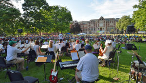 A scene from a past "Festival on the Green." Photo by: Mike Rhodes