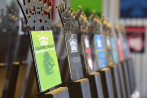 Beer taps are in good working order and ready to go. Photo by: Mike Rhodes