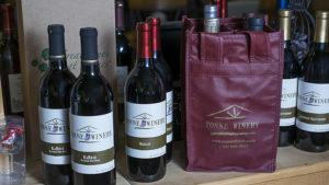 Get a FREE wine tote bag and bring it in each time you visit for discounted wine.