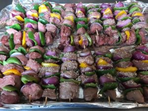 Once Upon a Plate's Steak Kabobs