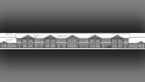 Elevation illustration: Fourteen91 Lofts. Provided by: Commonwealth Development Corp. of America