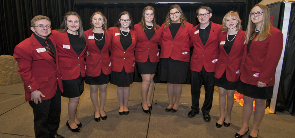 2018 FCCLA State Executive Council Members