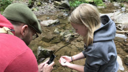 Matt Miller and his daughter Brenley share a love of taking pictures of nature while on vacation. Photo by: Deborah Miller