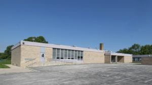 The back of Storer Elementary. The parking lot will also be removed. Photo by: Mike Rhodes